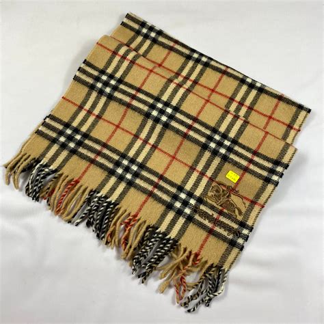 double vintage burberry scarf|second hand burberry scarf.